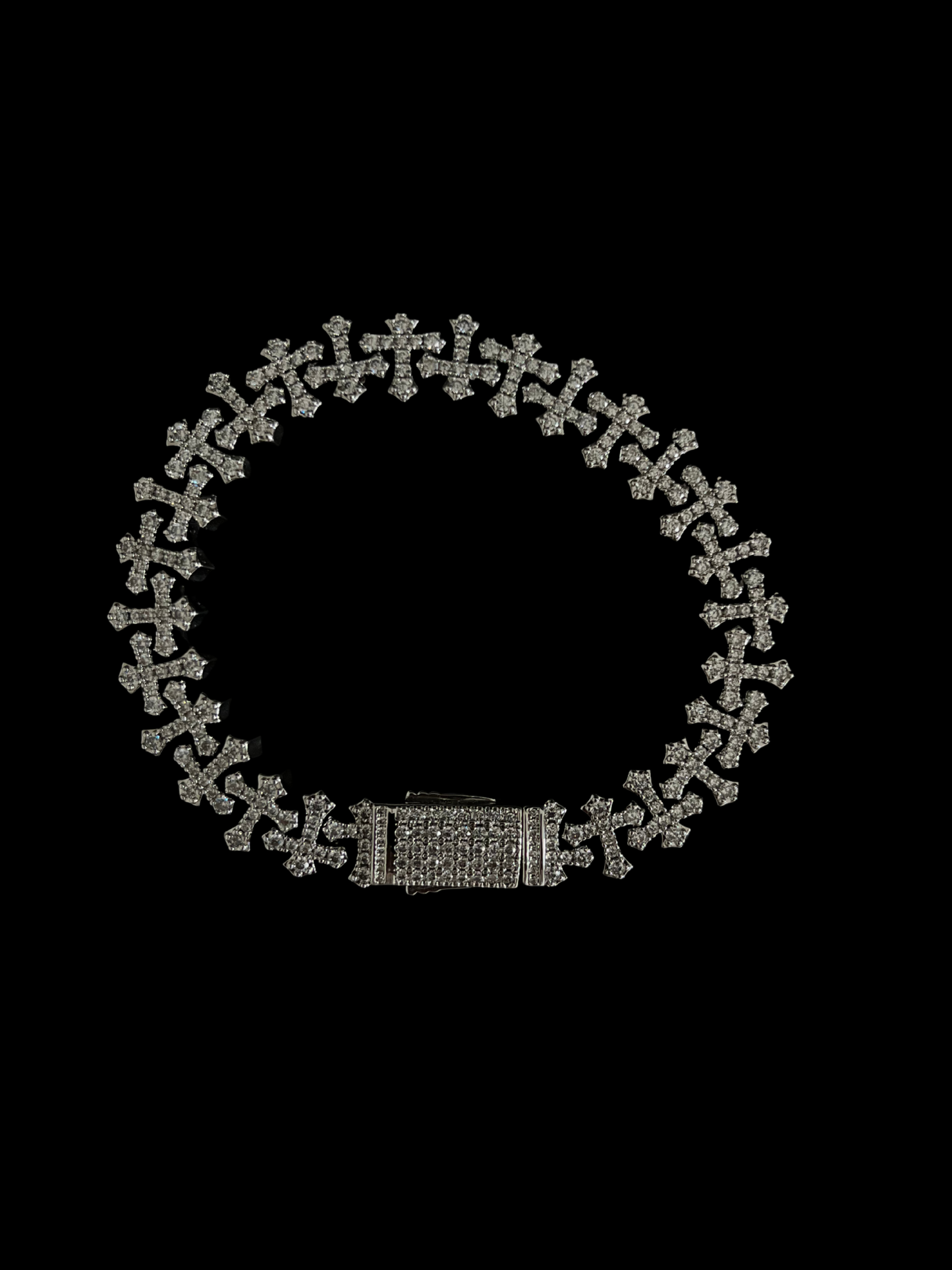 BRACELET CROSS CRISTAL